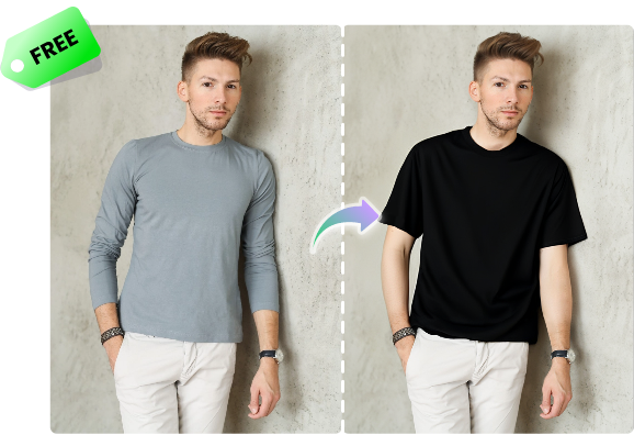 تغيير الملابس بالذكاء الاصطناعي مجانا اون لاين