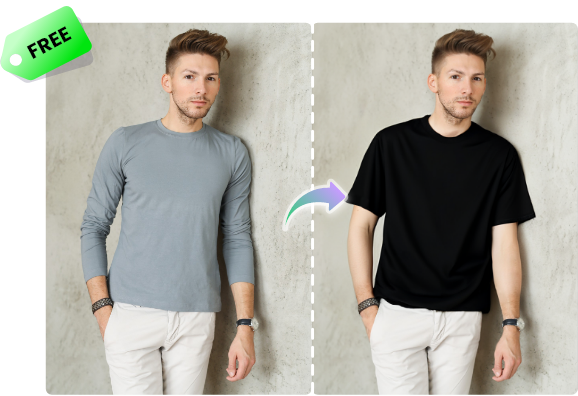 تغيير الملابس بالذكاء الاصطناعي مجانا اون لاين