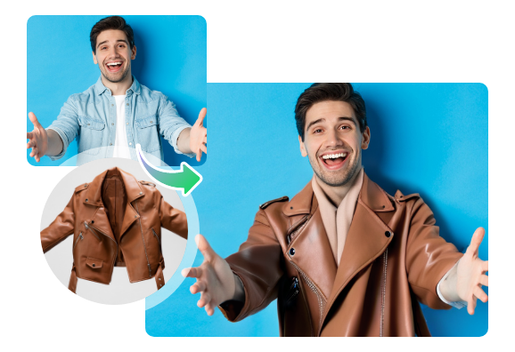 تغيير ملابس الصور بجودة عالية