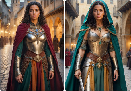 تغيير الملابس بالذكاء الاصطناعي لألعاب والرسوم البيانية