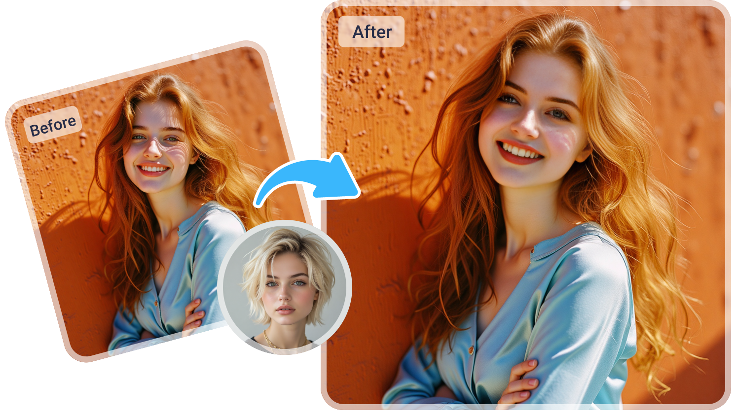 تبديل الوجه بالذكاء الاصطناعي عبر الإنترنت مجانا