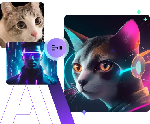 دمج الصور بالذكاء الاصطناعي مجانًا بسهولة
