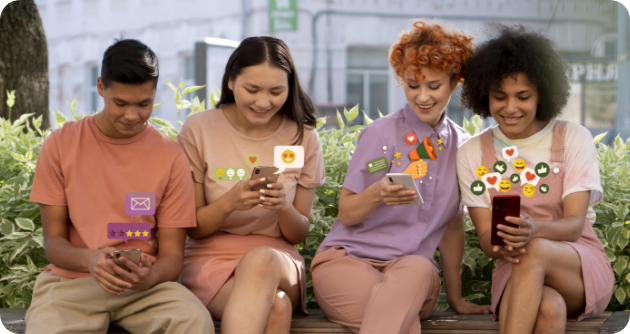 المشاركة والانتشار على وسائل التواصل الاجتماعي