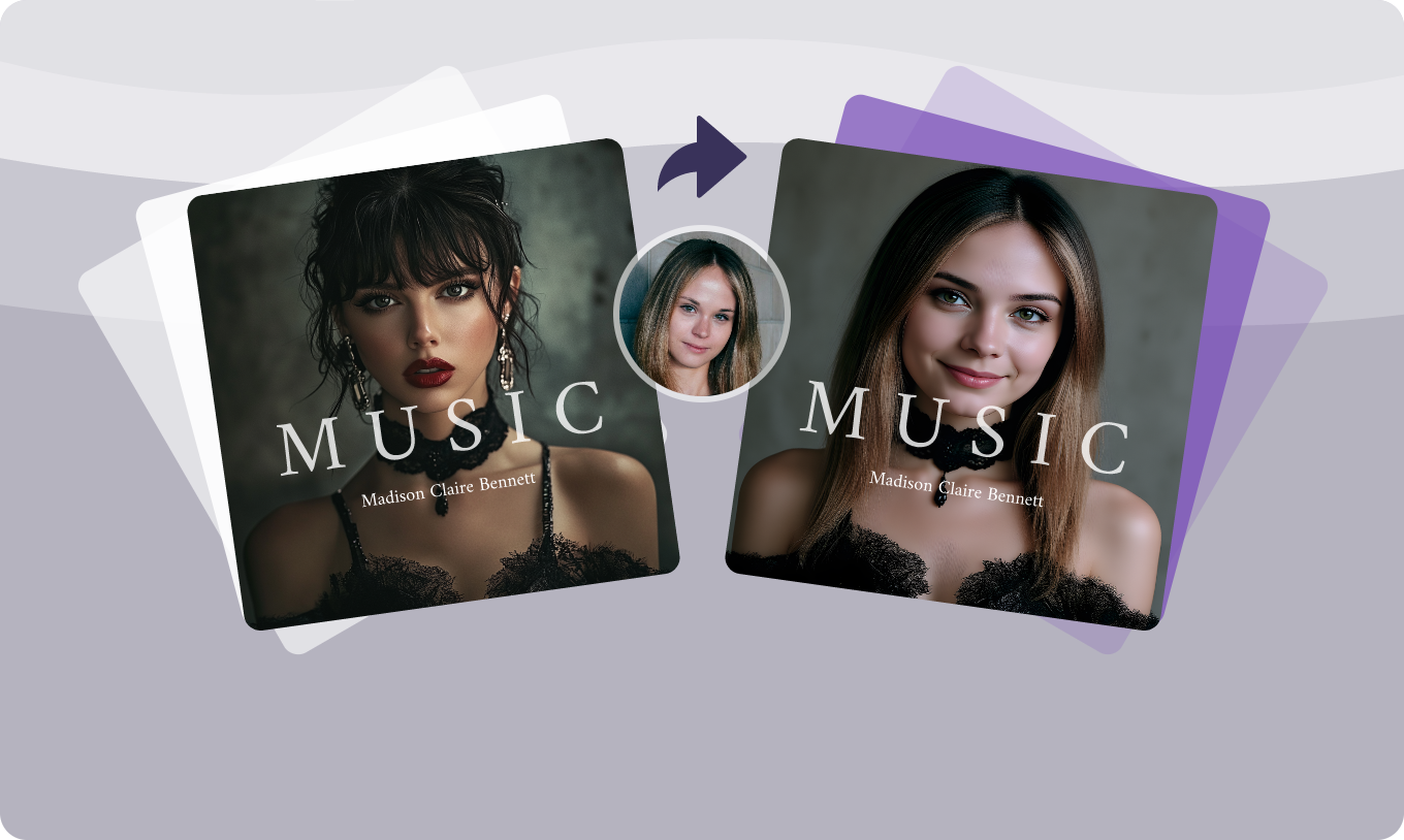 Kopf Austausch für Entertainment