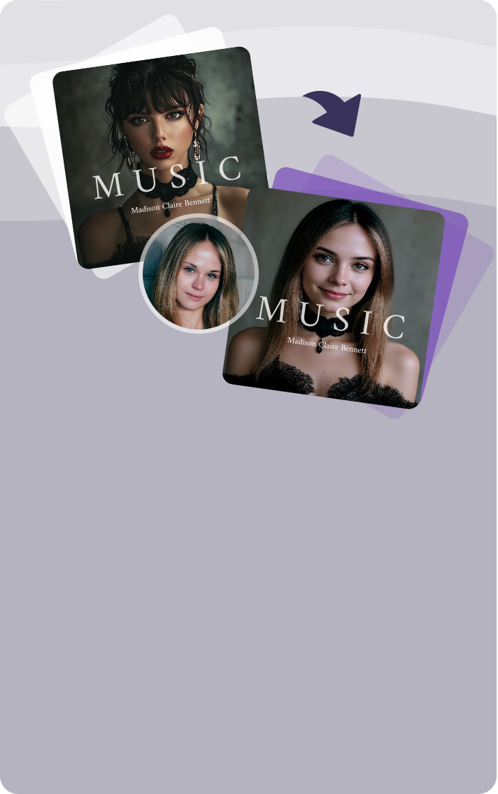 Kopf Austausch für Entertainment