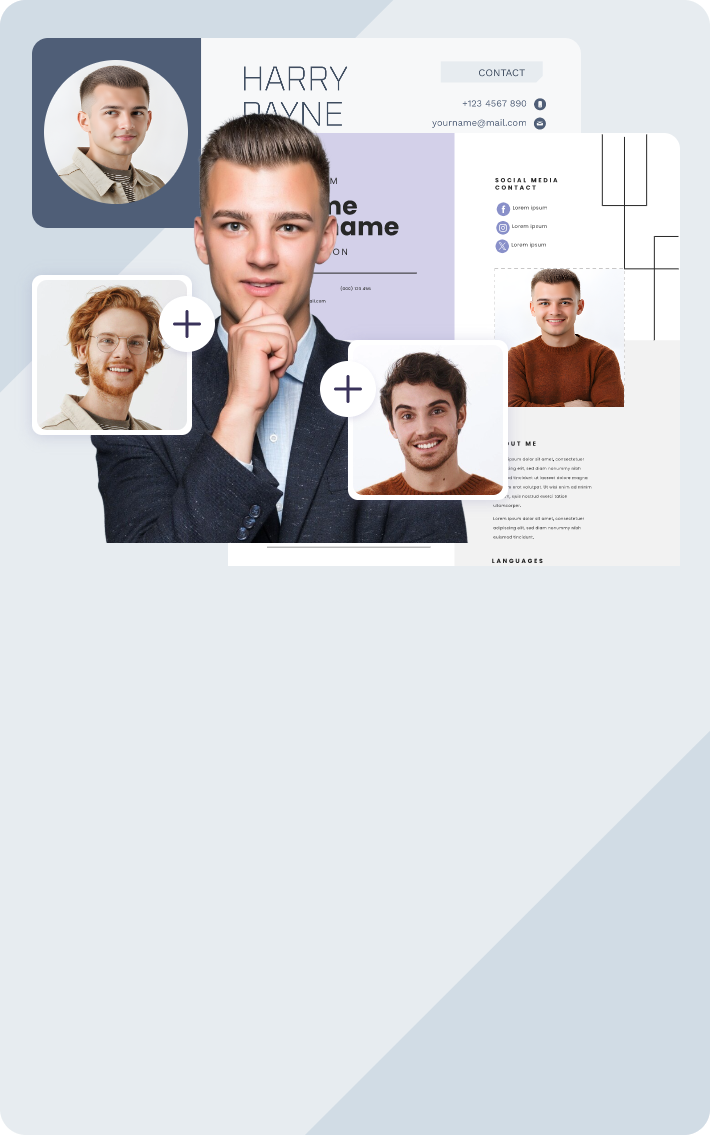 Kopf Austausch für den persönlichen Gebrauch