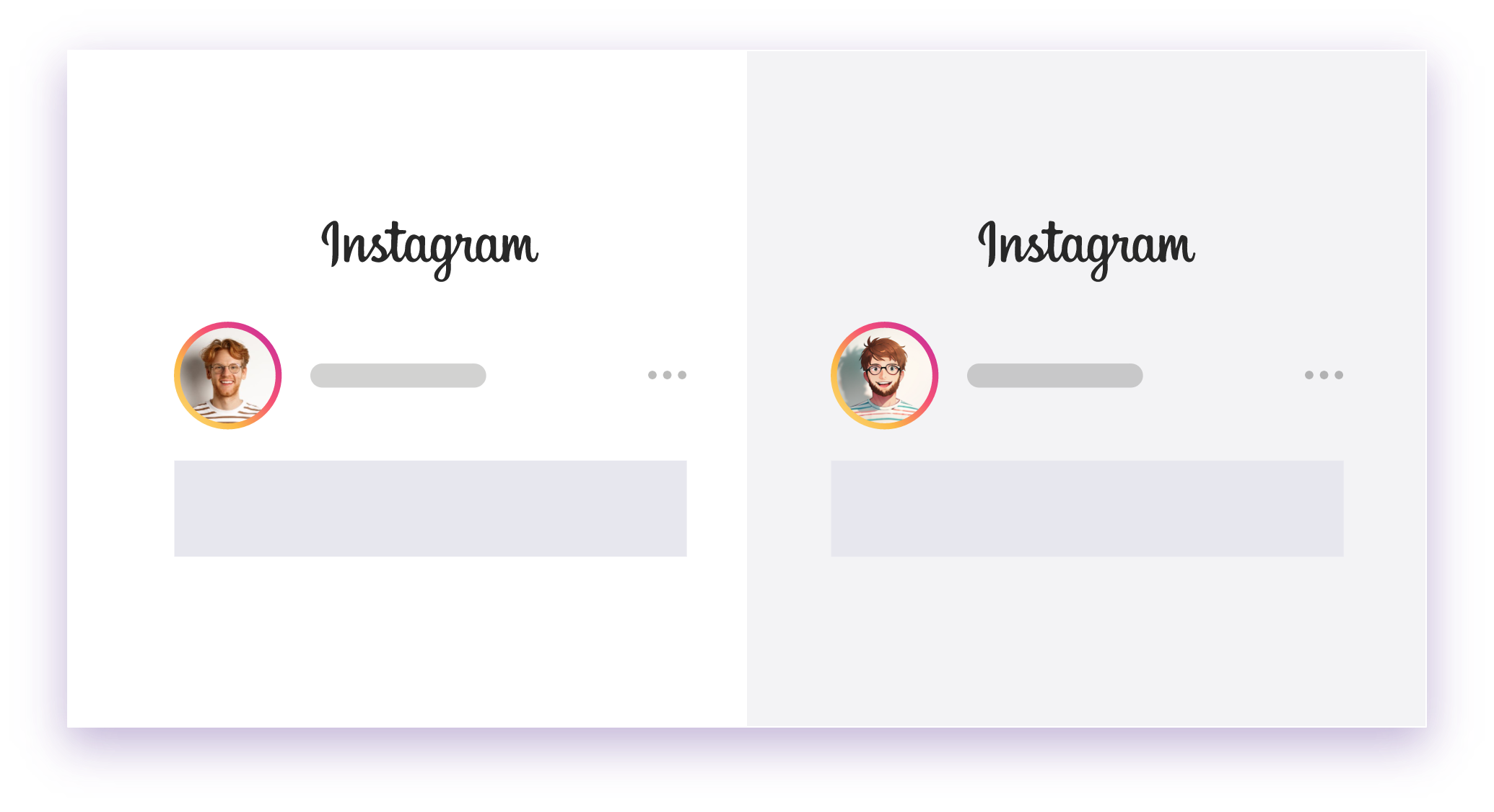 Foto zum Comic für kostenlose soziale Medien