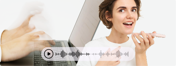 Text zu Stimme und Stimme zu Stimme