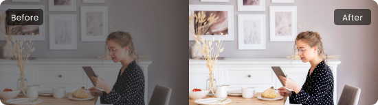 AI Corrects Indoor Images Color