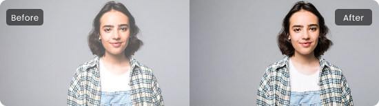 AI Corrects Portraits Color