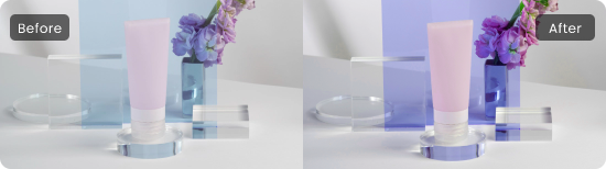 AI Corrects Product Color