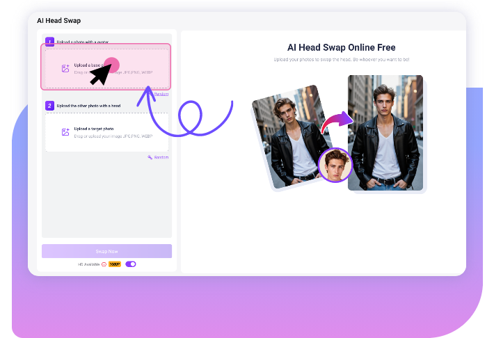 How to Swap Head in Photo Step 1