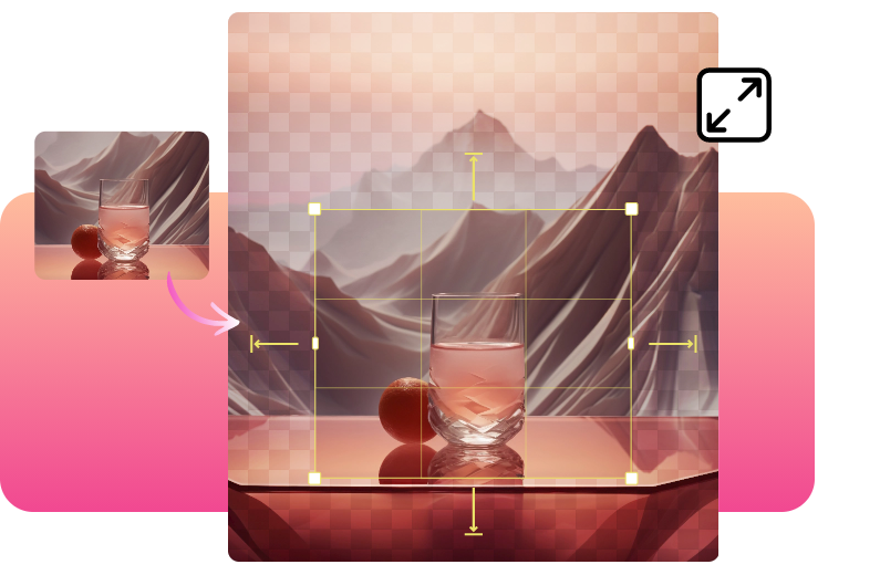 True-to-Life AI Image Extender