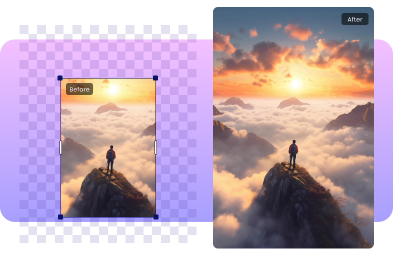 AI Image Extender for Photography