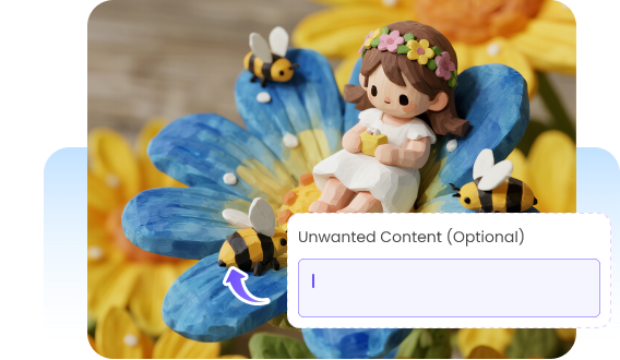 Filtering Unwanted Elements from Image Generation