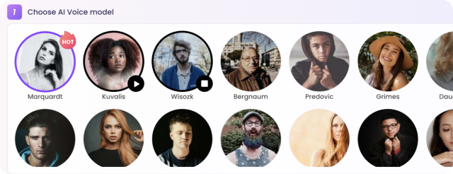 Pick an AI Voice for Your Cover
