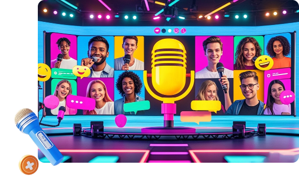 Shareable AI covers on Social Media