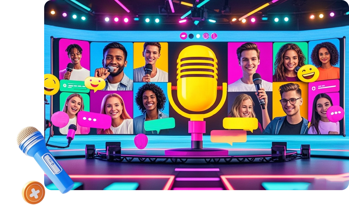 Shareable AI covers on Social Media