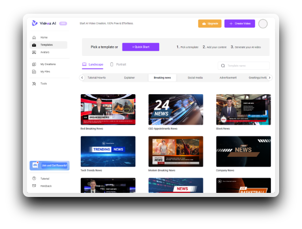 How to Make News Videos with AI for Free - Step 1