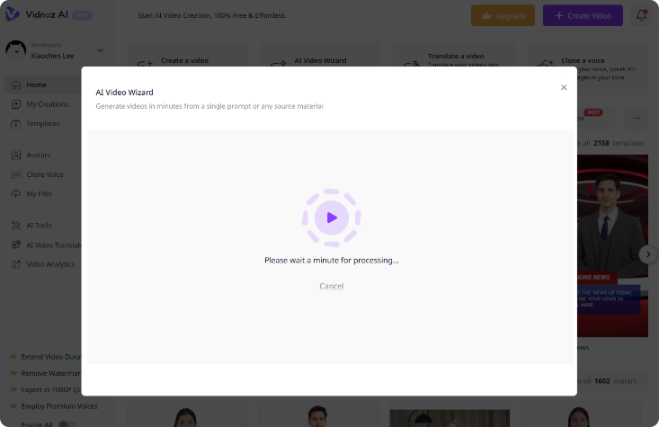 Convert Idea to Video with AI