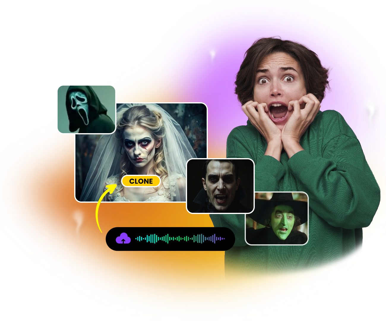 Clone Any Scary Voices with Ease