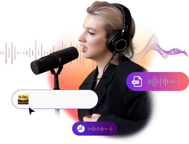 High Quality Audio File to Output