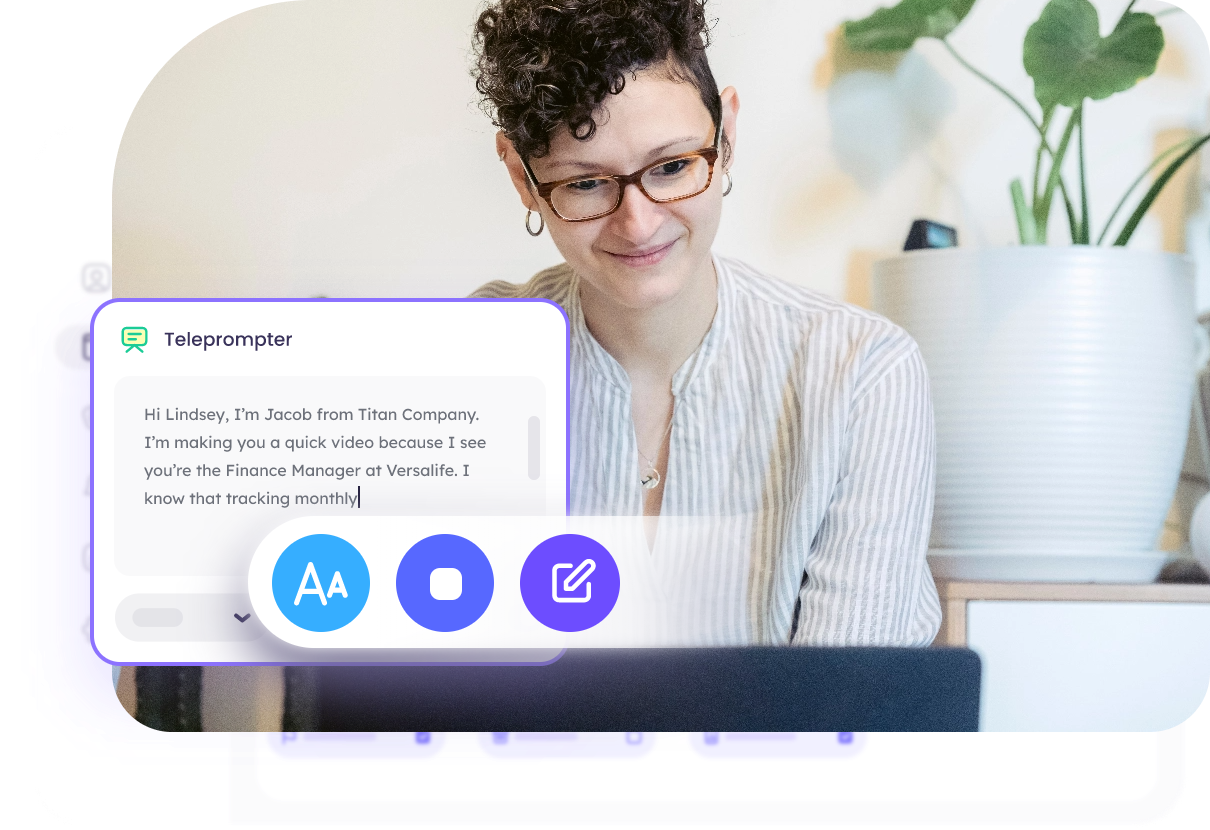 Edit on the Online Teleprompter