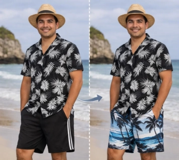 cambiar shorts con ia