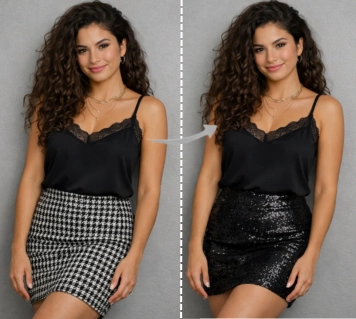 cambiar faldas con ia