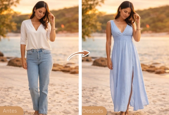 Cambio de Ropa en Cualquier Estilo