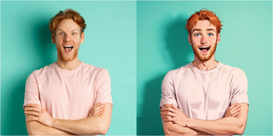 Pasar Foto a Caricatura con IA