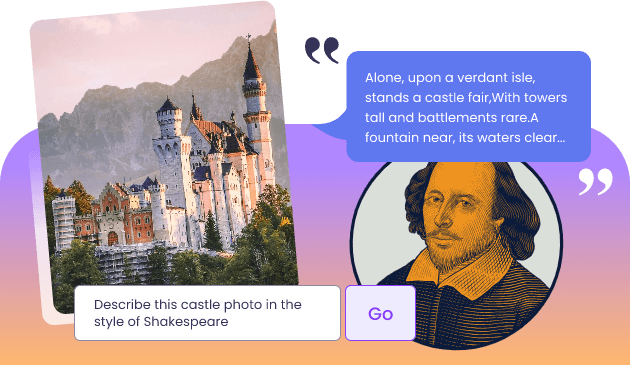 IA para describir imágenes con prompts