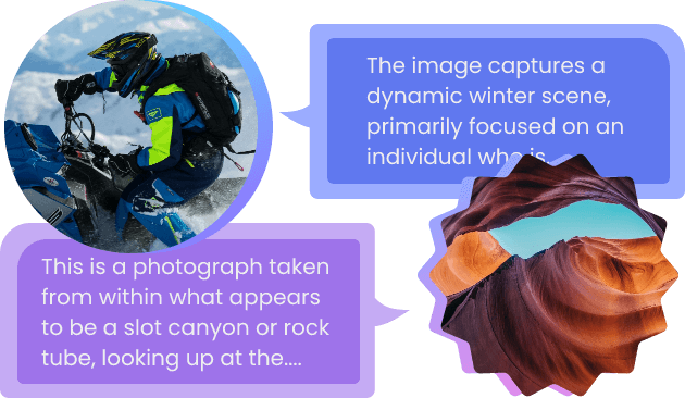 IA para describir imágenes con contexto