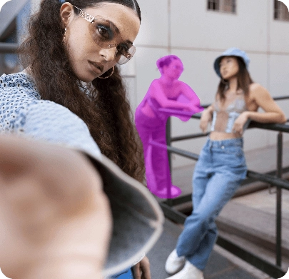 borrar personas en fotos de viaje