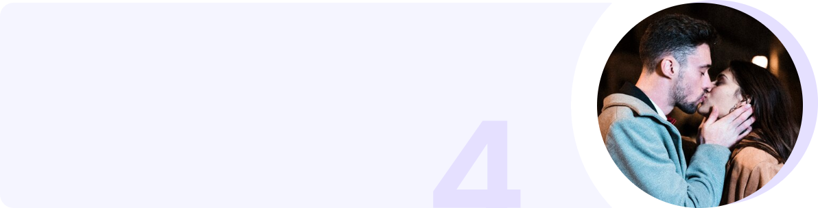 Videos de Besos con IA al estilo Película Romántica