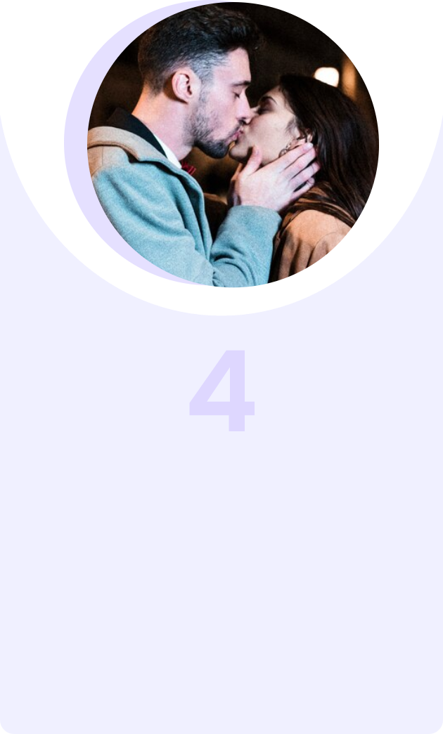 Videos de Besos con IA al estilo Película Romántica