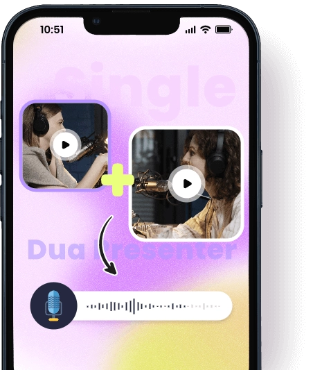 IA para crear podcast con doble presentador