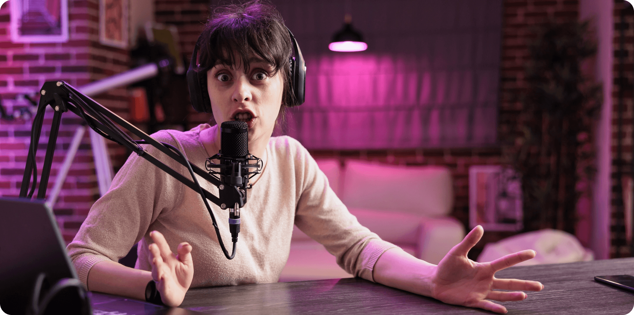 Cambiador de voz Ghostface para podcasts de terror