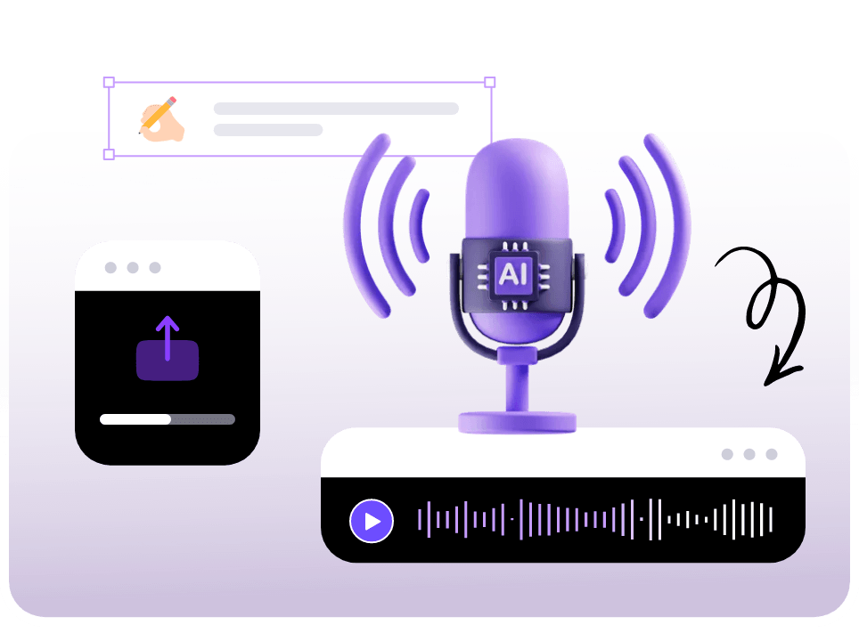 Voz de inteligencia artificial