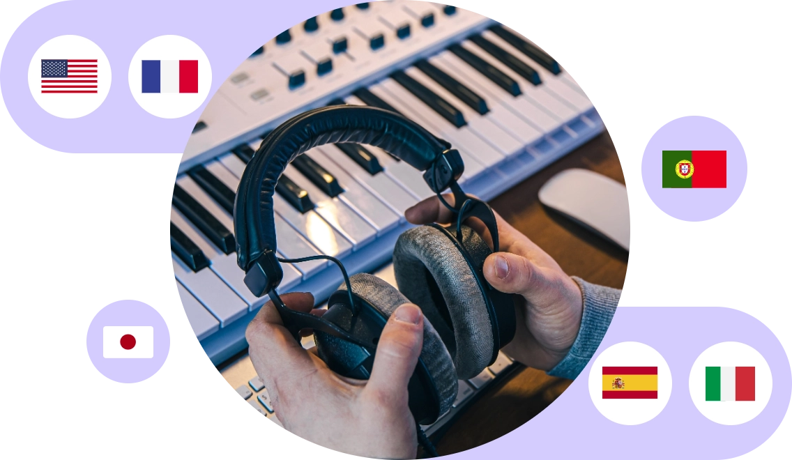 Vidnoz transcribir audio online gratis con múltiples idiomas