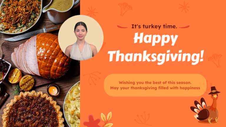 Tarjeta de Thanksgiving