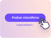 Probar micronofo haciendo clic en”Probar Micro”