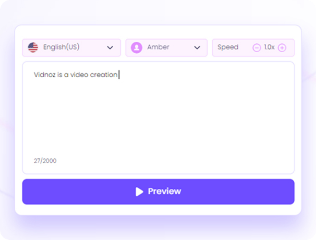 De texto a voz con Vidnoz - paso 1