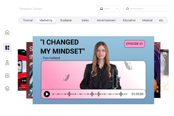 4400+ Plantillas de Vídeo AI Innovadoras en el Generador de Vídeo AI