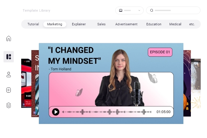 4400+ Plantillas de Vídeo AI Innovadoras en el Generador de Vídeo AI