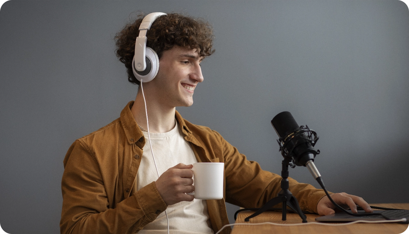 Traductor de vídeo IA para podcaster