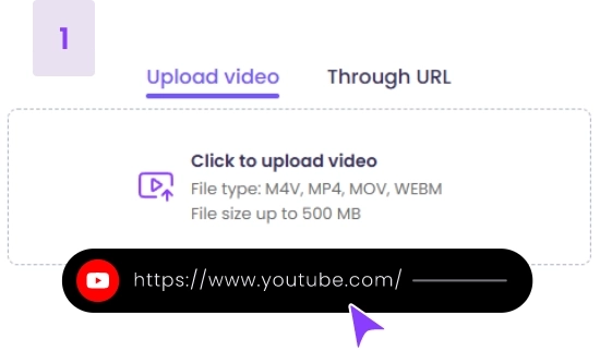 como traducir un video en vidnoz paso 1
