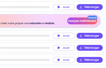 Générer une voix IA - Étape 3