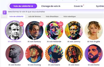 Générer une voix IA - Étape 1