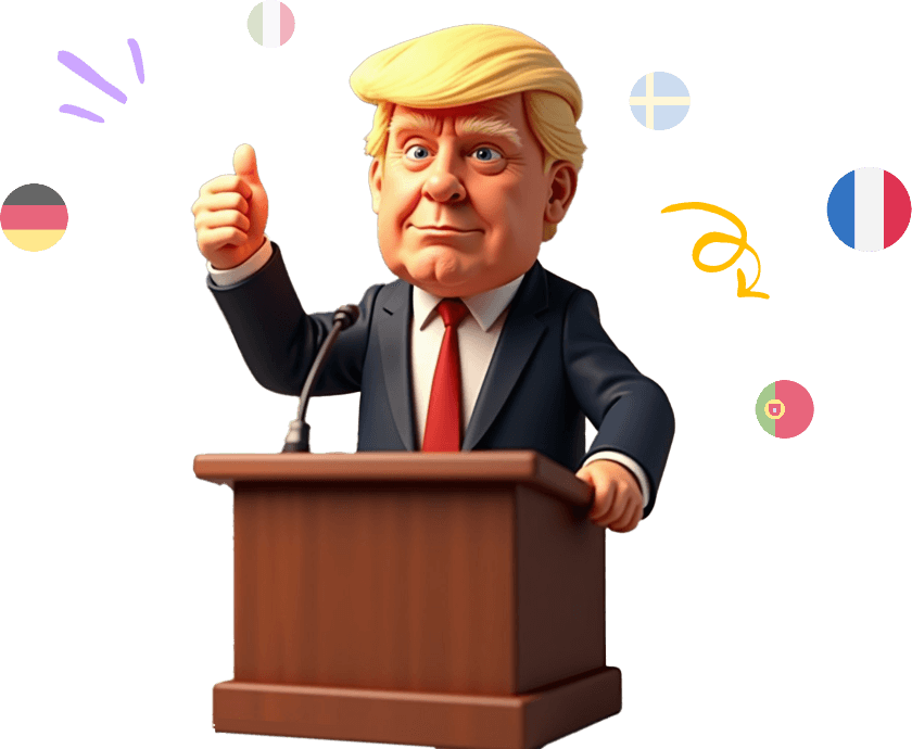 Laissez les célébrités parler des langues étrangères